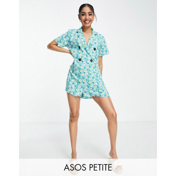 エイソス (ASOS Petite) レディース オールインワン Petite Bubble Cre...