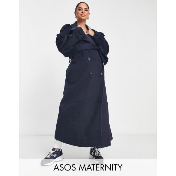 エイソス (ASOS Maternity) レディース トレンチコート アウター Maternity...