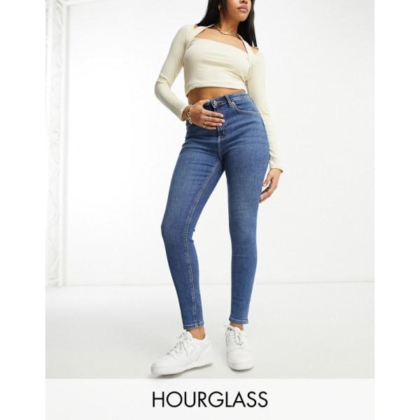 エイソス (ASOS DESIGN) レディース ジーンズ・デニム ボトムス・パンツ Hourgla...