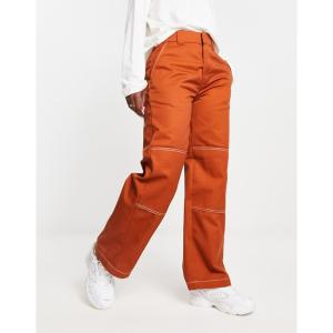 ディッキーズ (Dickies) レディース ボトムス・パンツ Sawyerville Trousers In Brown (ブラウン)｜nul-select