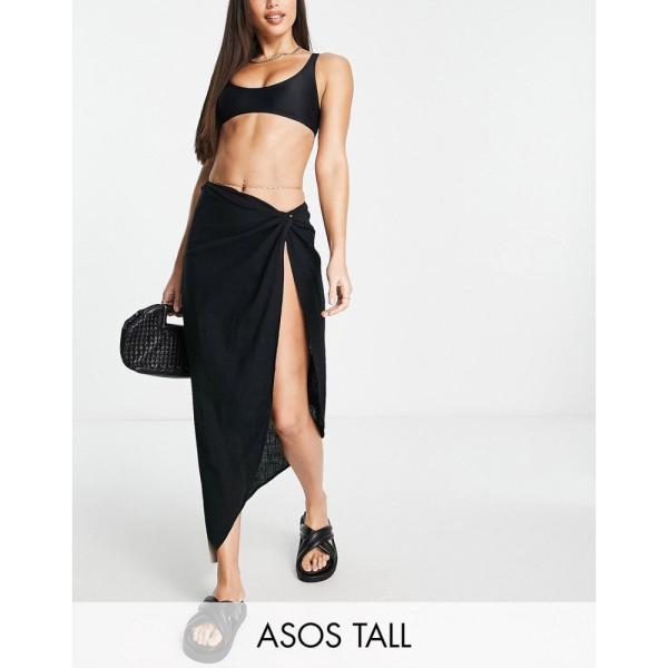 エイソス (ASOS Tall) レディース ビーチウェア 水着・ビーチウェア Tall Natur...