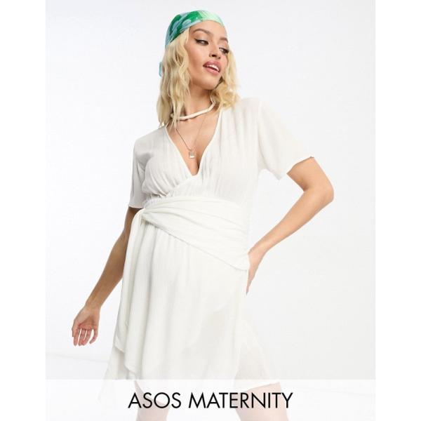 エイソス (ASOS Maternity) レディース ビーチウェア 水着・ビーチウェア Mater...