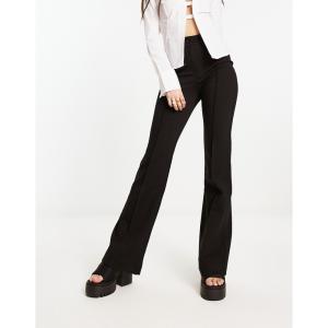 ゲス (Guess Originals) レディース ジーンズ・デニム ボトムス・パンツ Flare Trousers In Black (ジェットブラック)｜nul-select