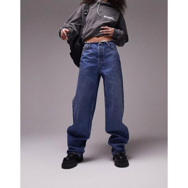 トップショップ (Topshop) レディース ジーンズ・デニム ボトムス・パンツ Oversize...