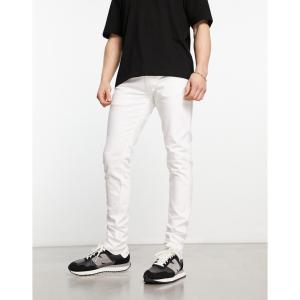 リプレイ (Replay) メンズ ジーンズ・デニム ボトムス・パンツ Skinny Fit Jeans In White (ホワイト)｜nul-select