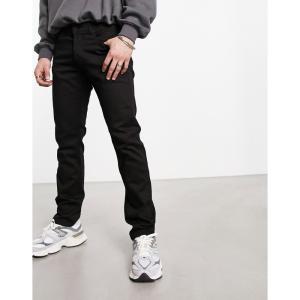 リプレイ (Replay) メンズ ジーンズ・デニム ボトムス・パンツ Straight Leg Jeans In Black (ブラック)｜nul-select