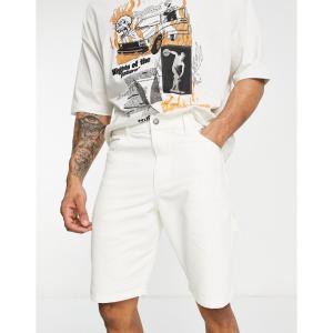 ディッキーズ (Dickies) メンズ ショートパンツ ボトムス・パンツ Duck Canvas Shorts In White (ホワイト)｜nul-select