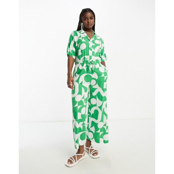 モンキ (Monki) レディース オールインワン ワンピース・ドレス Jumpsuit In Gr...