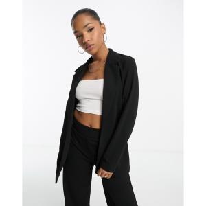 ヴェロモーダ (Vero Moda) レディース スーツ・ジャケット アウター Jersey Longline Blazer Co-Ord In Black (ブラック)