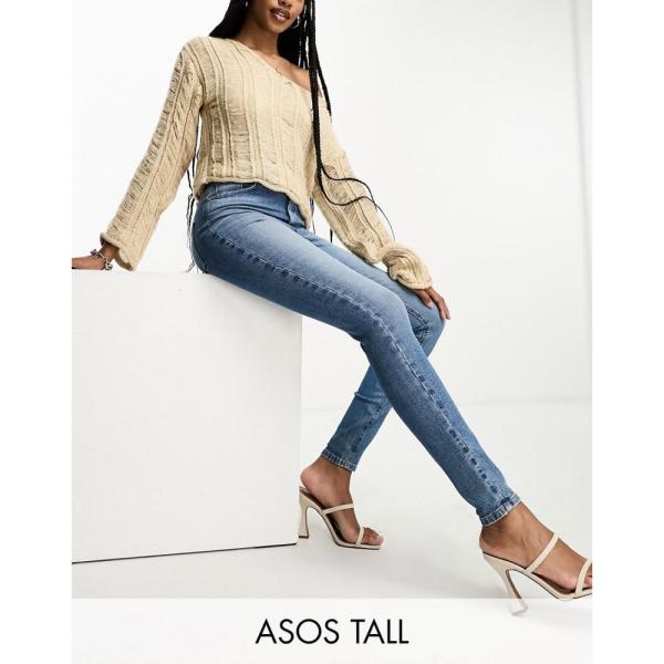 エイソス (ASOS Tall) レディース ジーンズ・デニム ボトムス・パンツ Tall Ulti...