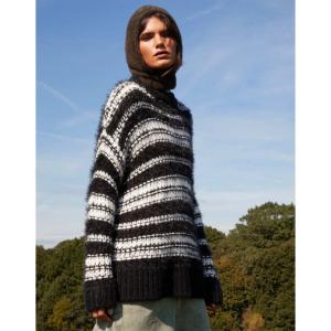 トップショップ (Topshop) レディース ニット・セーター トップス Knitted Multi Stitch Jumper In Mono ()｜nul-select