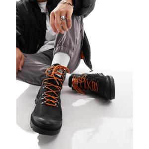 パラディウム (Palladium) メンズ ハイキング・登山 シューズ・靴 Pallabrousse Hiker Boots In Black (ブラック)｜nul-select