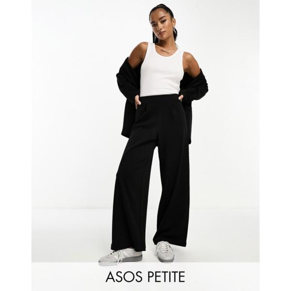 エイソス (ASOS DESIGN) レディース ボトムス・パンツ Petite Wide Leg ...