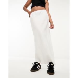 エイソス (ASOS DESIGN) レディース ひざ丈スカート スカート Linen Bias M...