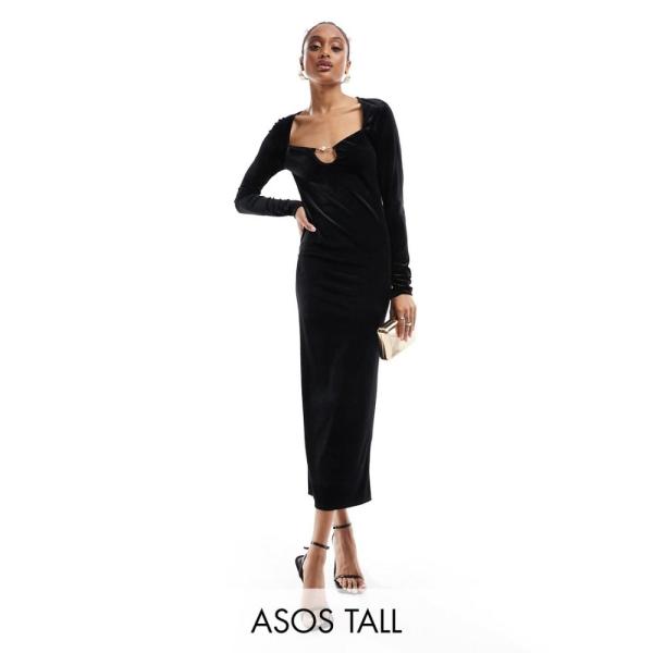 エイソス (ASOS Tall) レディース ワンピース ワンピース・ドレス Tall Scoop ...