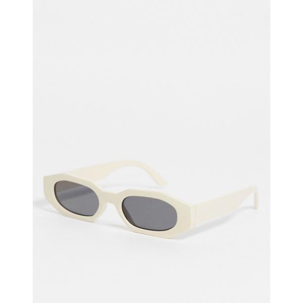 エイソス (ASOS DESIGN) メンズ メガネ・サングラス Angled Sunglasses...