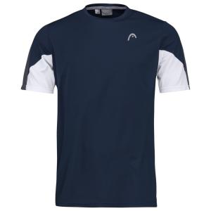 ヘッド (HEAD) メンズ Tシャツ トップス CLUB Tech T-Shirt (Dark Blue)｜nul-select