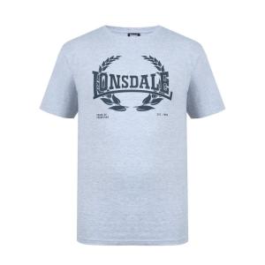 ロンズデール (Lonsdale) メンズ Tシャツ トップス Tee Shirt (Laurel GryMl)｜nul-select