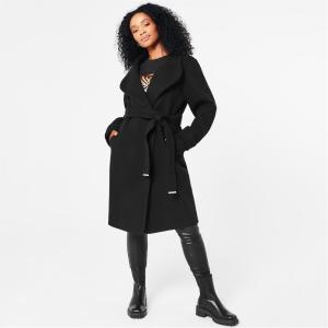 ビバ (Biba) レディース コート アウター BIBA Billie Belted Coat (Black)｜nul-select