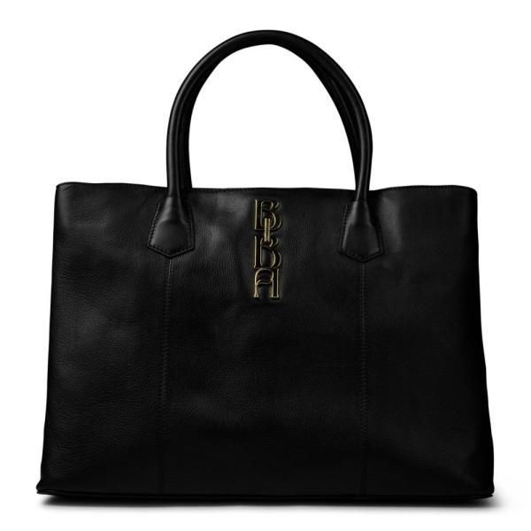 ビバ (Biba) レディース トートバッグ バッグ Leather Tote Bag (Black...