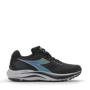 ディアドラ (Diadora) レディース ランニング・ウォーキング シューズ・靴 Mythos Blushield 7 Vortice Hip Running Shoes (Black/White)｜nul-select