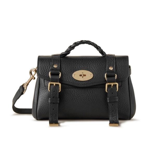 マルベリー (MULBERRY) レディース ハンドバッグ バッグ Mini Alexa (Blac...