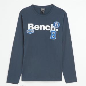 ベンチ (Bench) メンズ トップス Logo Top (Navy)｜nul-select