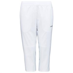 ヘッド (HEAD) レディース ボトムス・パンツ Club Three Quarter Pants (White)｜nul-select