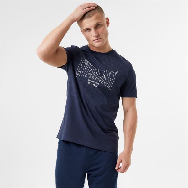 エバーラスト (Everlast) メンズ Tシャツ トップス Geo Print T-Shirt ...