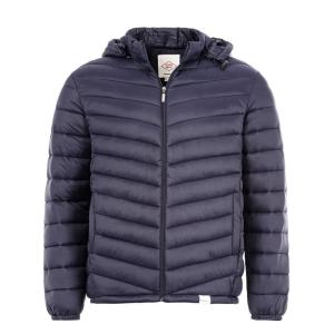 リークーパー (Lee Cooper) メンズ ダウン・中綿ジャケット アウター Padded Jacket Sn99 (Navy)｜nul-select