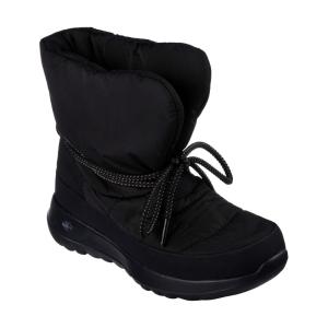 スケッチャーズ (Skechers) レディース ブーツ シューズ・靴 On The Go Puffer Boot (Black Textile)｜nul-select