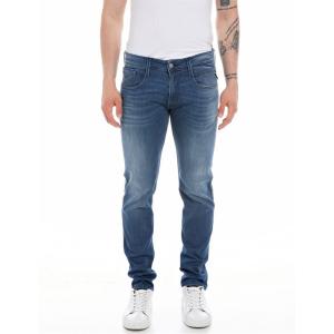 リプレイ (Replay) メンズ ジーンズ・デニム ボトムス・パンツ Anbass Slim Jeans (Med Blue)｜nul-select