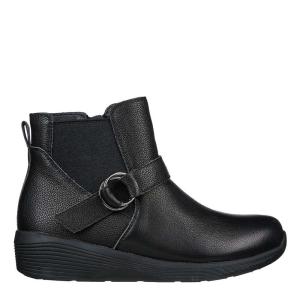 スケッチャーズ (Skechers) レディース ブーツ シューズ・靴 Arya S Boot Ld99 (Black Lth)｜nul-select