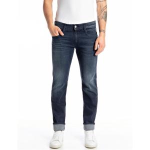 リプレイ (Replay) メンズ ジーンズ・デニム ボトムス・パンツ Anbass Slim Jeans (Dark Blue)｜nul-select