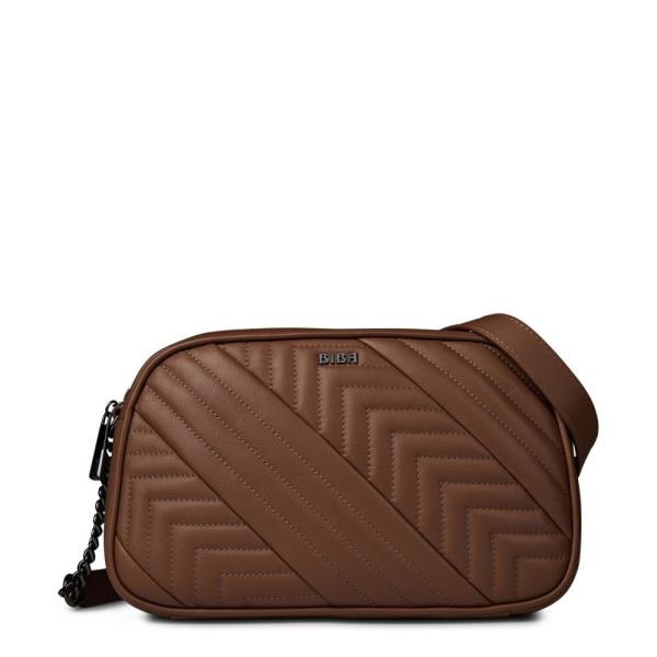 ビバ (Biba) レディース ショルダーバッグ バッグ Leather Quilted Cross...