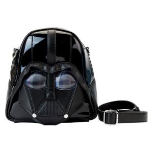 ラウンジフライ (Loungefly) メンズ ショルダーバッグ バッグ Star Wars CrossBody Bag (Darth Vader)｜nul-select