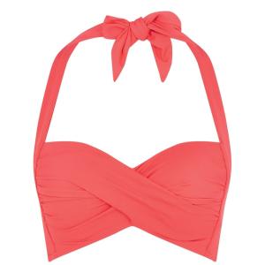 シーフォリー (Seafolly) レディース トップのみ 水着・ビーチウェア Twist Halter Bikini Top (Chilli Red)｜nul-select