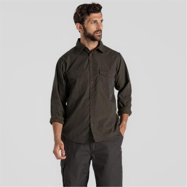 クラッグホッパーズ (Craghoppers) メンズ トップス Kiwi Ls Shirt (Wo...