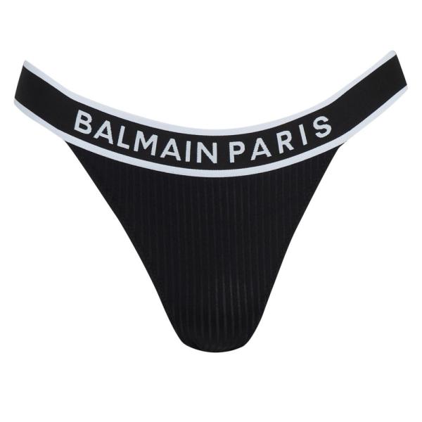 バルマン (BALMAIN) レディース ショーツのみ インナー・下着 U Tape Thong (...