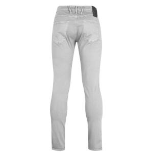 リプレイ (Replay) メンズ ジーンズ・デニム ボトムス・パンツ Hyperflex Anbass Slim Jeans (Warm Grey)｜nul-select