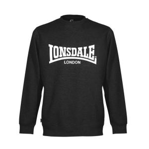 ロンズデール (Lonsdale) メンズ スウェット・トレーナー トップス Essential Crew Sweater (Black)｜nul-select