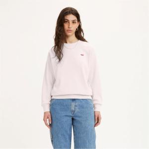 リーバイス (Levis) レディース スウェット・トレーナー トップス Standard Crew Sweater (Mauve Chalk)