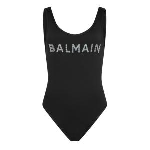 バルマン (BALMAIN) レディース ワンピース 水着・ビーチウェア Balmain U Swimsuit (BLACK)｜nul-select