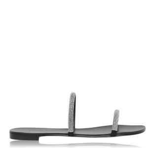 ジュゼッペ ザノッティ (GIUSEPPE ZANOTTI) レディース サンダル・ミュール シューズ・靴 Nuvoroll 40 Sandals (Black)｜nul-select