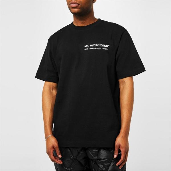 エムケーアイ (MKI) メンズ Tシャツ トップス Phonetics T-Shirt (Blac...