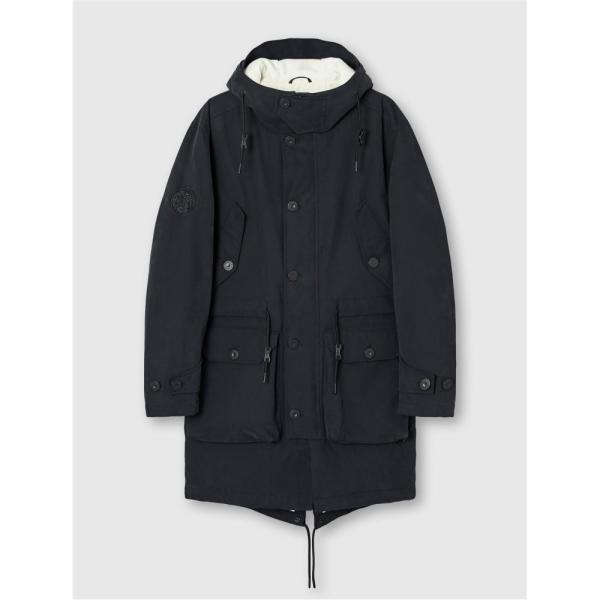 プリティー グリーン (Pretty Green) メンズ コート アウター Pg Parka Sn...