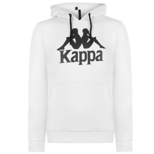 カッパ (Kappa) メンズ パーカー トップス Zimim Hoodie (White/Blac...