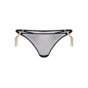 エージェントプロヴォケイター (Agent Provocateur) レディース ショーツのみ インナー・下着 SOLAR Thong (Black/Crystal)｜nul-select