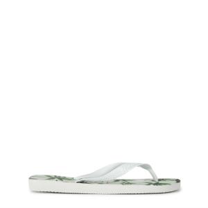 ハワイアナス (Havaianas) メンズ ビーチサンダル シューズ・靴 Aloha Sn33 (White/Green)