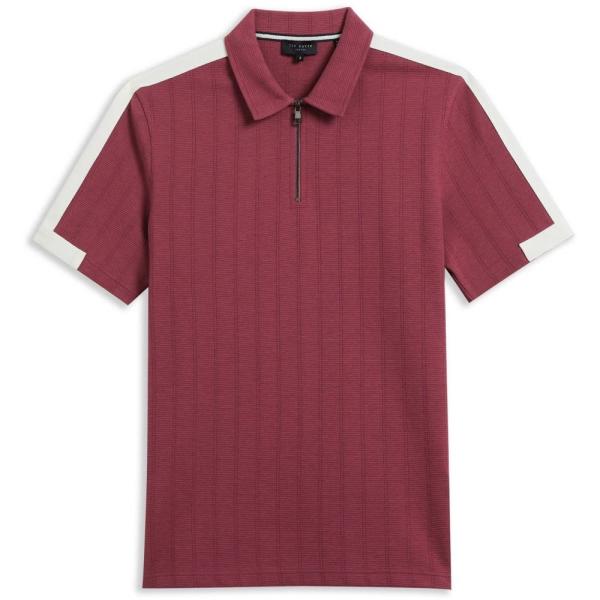 テッドベーカー (Ted Baker) メンズ ポロシャツ トップス Abloom Zip Polo...